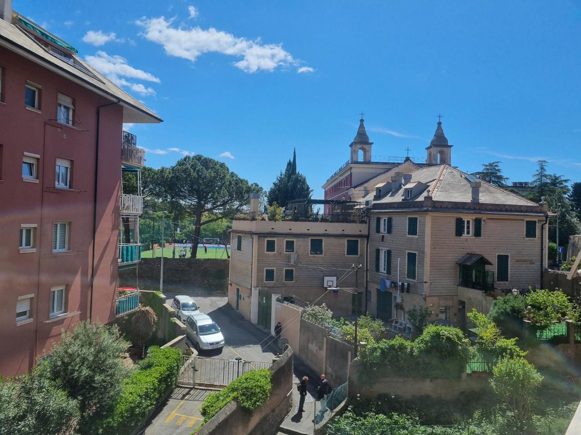 San Martino Appartament Con Parcheggio Privato Genoa Exterior photo